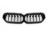 AUTOTECKNIC AutoTecknic Gloss Black Front Grille - Front Facing Camera - F90 M5 LCI | G30 5-Series LCI  BM-0271-DS-GB View 1