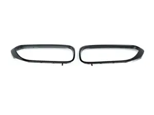 AutoTecknic Gloss Black Front Grille Surround Set - F90 M5