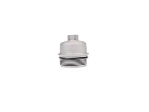 Oil Filter Cap With Gasket - Metal