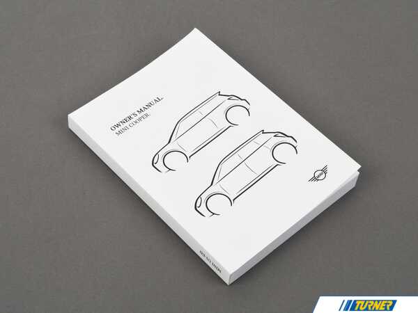 Genuine MINI OWNER'S MANUAL FOR F66 F65 01405B45817