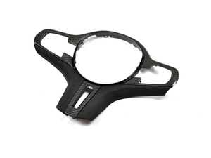 AutoTecknic Carbon Alcantara Steering Wheel Trim - Heated Steering Wheel - F90 M5 2018-2019