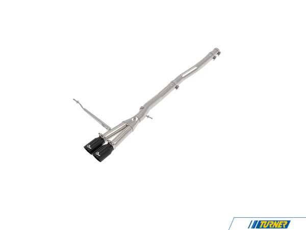 AFE MACH Force-Xp Stainless Steel Cat-Back Exhaust - Black Tips  49-36354-B