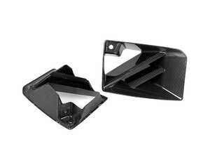 AutoTecknic Dry Carbon Corsa Front Air Inlet Trim Set - G87 M2
