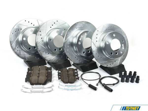 Power Stop Power Stop Z26 Street Warrior Brake Kit - Front and Rear - E36 K498-26