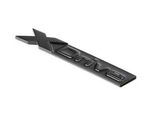 IND - G20 3-Series XDrive Painted Trunk Emblem - Gloss Black