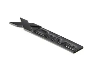 IND - G20 3-Series XDrive Painted Trunk Emblem - Gloss Black