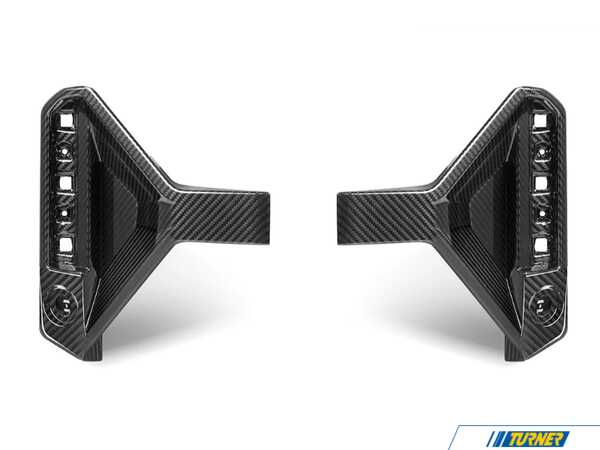 AutoTecknic Dry Carbon Rear Bumper Trim Set - G87 M2