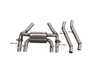 Active Autowerke Active Autowerke Valved Rear Axle-back Exhaust - Carbon Over Black Chrome Tips - BMW G80 M3, G82 M4 11-086CB View 1