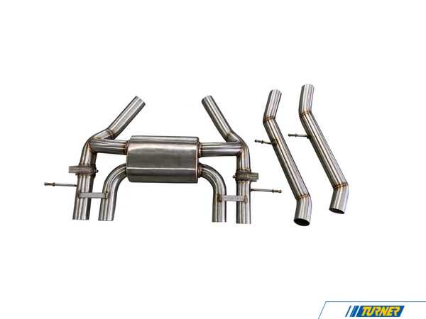 Active Autowerke Active Autowerke Valved Rear Axle-back Exhaust - Carbon Over Black Chrome Tips - BMW G80 M3, G82 M4 11-086CB