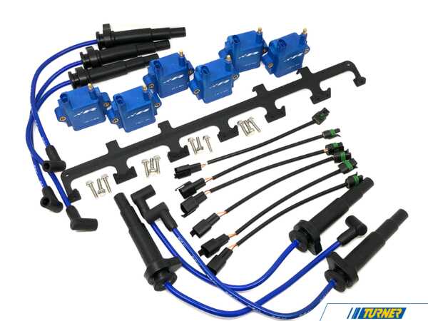 Precision Raceworks Precision Raceworks High Performance Ignition Kit - Blue Coils - Aftermarket Manifold Mount - BMW N54 3.0L 601-0149