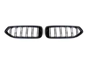 AutoTecknic Dual-Slats Gloss Black Front Grille Set - G29 Z4