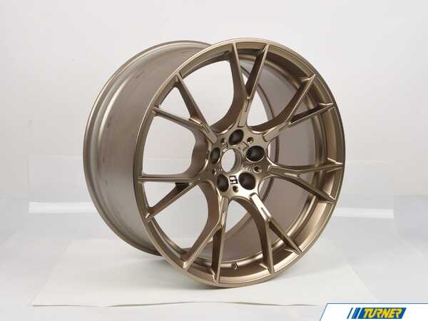 Genuine BMW Genuine BMW M5 CS 20" Wheel - Rear Gold 36119501873