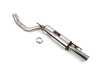 Supersprint Supersprint Center Exit Muffler Pipe W/ Silver Polished Exhaust Tip - 2002 Turbo (1973-75) 040334 View 2