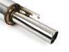 Supersprint Supersprint Center Exit Muffler Pipe W/ Silver Polished Exhaust Tip - 2002 Turbo (1973-75) 040334 View 3