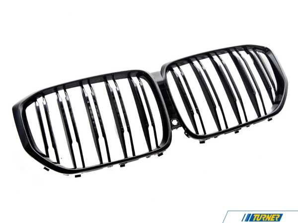 AUTOTECKNIC AutoTecknic Dual-Slats Gloss Black Front Grille - G05 X5 Pre-LCI BM-0613-DS-GB