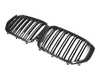 AUTOTECKNIC AutoTecknic Dual-Slat Dry Carbon Front Grille - G05 X5 Pre-LCI  BM-0613-DS-CF View 5