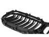 AUTOTECKNIC AutoTecknic Dual-Slat Dry Carbon Front Grille - G05 X5 Pre-LCI  BM-0613-DS-CF View 4