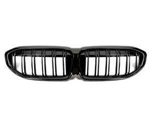 AutoTecknic Dual-Slats Gloss Black Front Grille - G20 3-Series