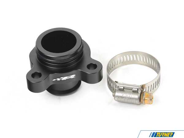 Precision Raceworks Black Magic Parts Cylinder Head Coolant Flange - BMW N52 N54 N55 3.0L, N20 2.0L 601-0003