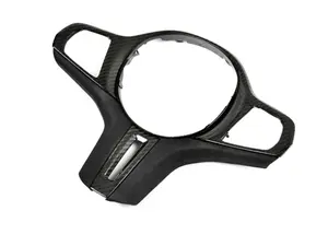 AutoTecknic Carbon Alcantara Steering Wheel Trim