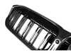AUTOTECKNIC AutoTecknic Dry Carbon Fiber Dual-Slat Front Grille - G20 3-Series LCI BM-0620-DS-CF View 3