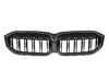 AUTOTECKNIC AutoTecknic Dry Carbon Fiber Dual-Slat Front Grille - G20 3-Series LCI BM-0620-DS-CF View 1