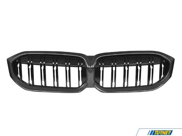 AUTOTECKNIC AutoTecknic Dry Carbon Fiber Dual-Slat Front Grille - G20 3-Series LCI BM-0620-DS-CF