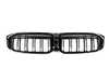 AUTOTECKNIC AutoTecknic Dual-Slats Gloss Black Front Grille - G20 3-Series LCI BM-0620-DS-GB View 1