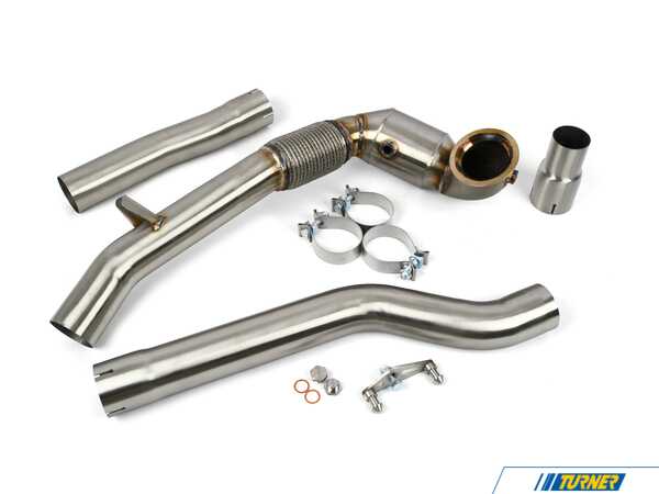 CTS 3" High Flow Downpipe With Catalytic Converter - Evo4 AWD CTSEXHDP0056CAT
