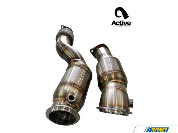 Active Autowerke Active Autowerke BMW S58 G80 M3 G82 M4 G87 M2 Downpipes W Aflow CATs 11-085A