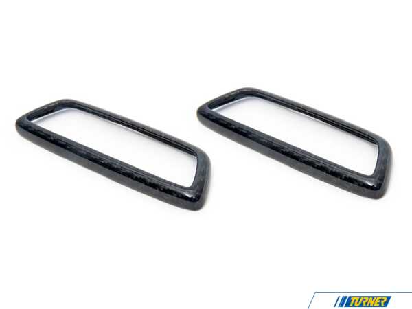 AUTOTECKNIC AutoTecknic Dry Carbon Front Seat Illuminated Emblem Cover - for Standard M Seats BM-0800-SMS