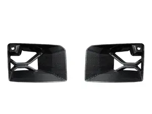 AutoTecknic Dry Carbon Podium Front Bumper Lower Vent Set - G87 M2