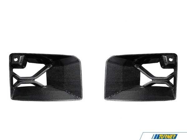 AUTOTECKNIC AutoTecknic Dry Carbon Podium Front Bumper Lower Vent Set - G87 M2 BM-0809