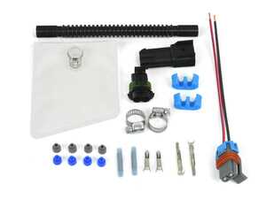Walbro Universal Installation Kit: Fuel Filter, Wiring Harness, Fuel Line For F90000267 E85 Pump