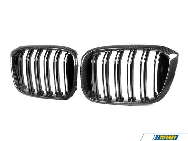 AUTOTECKNIC AutoTecknic Dry Carbon Fiber Dual-Slats Front Grille Set - G01 X3 | G02 X4 Pre-LCI BM-0897