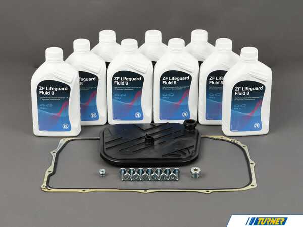 Assembled By ECS Automatic Transmission Service Kit - 8HP75 F8XMATSKT1