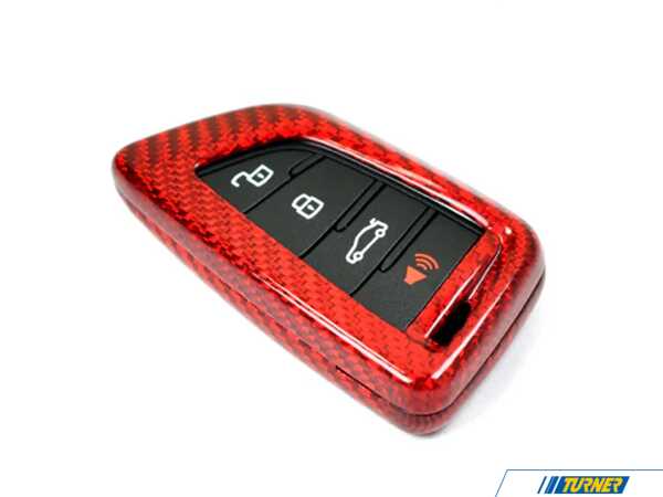 AUTOTECKNIC AutoTecknic Dry Carbon Remote Key Case - A90/ A91 Supra 2020-Up (Red Carbon) TO-0002-RC