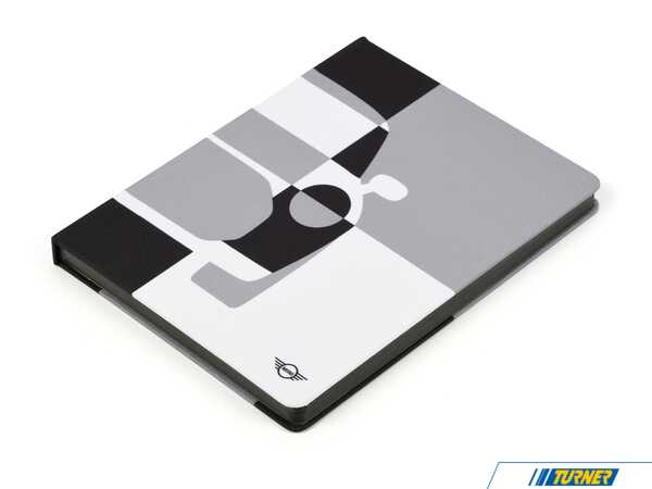 Genuine MINI MINI NOTEBOOK CAR TILE - Black/Gray/white 80245B320F9
