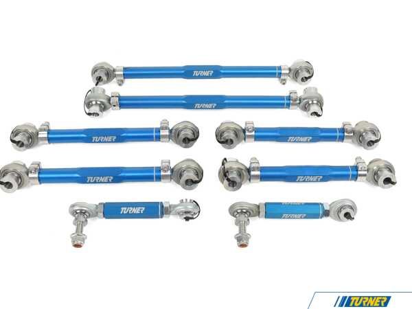 Turner Motorsport Turner Motorsport - Track Adjustable Rear Suspension Upgrade Full Kit - E9X, E8X M E9XPERFSUSRMKT