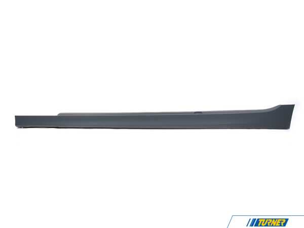 Genuine BMW DOOR SILL COVER, PRIMED LEFT 51778493951