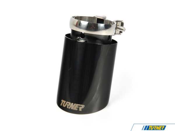 Turner Motorsport 3.5" Universal Black Chrome Swivel Exhaust Tip 049478LA03-02