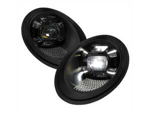 2012-2019 Porsche 911 991 Projector Headlights LED Matrix Style Black - Set