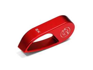 BLACKLINE Performance Edition Hood Latch Handle (LHD) - Red