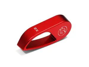 BLACKLINE Performance Edition Hood Latch Handle (LHD) - Red