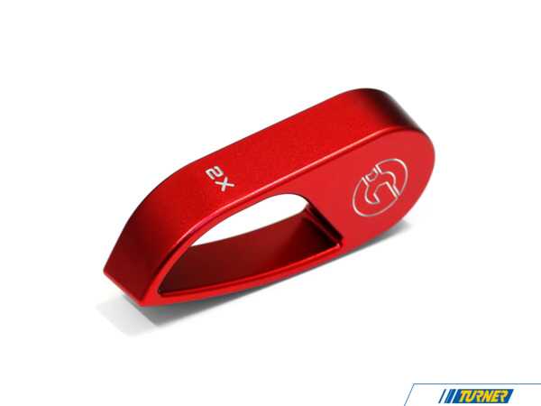 Goldenwrench Supply Co BLACKLINE Performance Edition Hood Latch Handle (LHD) - Red G8XHHL-R