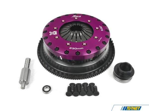 XClutch 9" Twin Disc Clutch Kit - Solid Ceramic Discs XKBM23599-2E