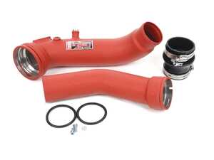 Injen SES Intercooler Charge Pipe - Wrinkle Red - BMW F22/23 F3X M235 M2 335 435