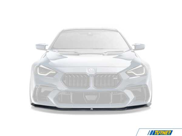 ADRO INC. Adro Carbon Fiber Front Lip For ADRO Bumper - BMW G87 M2 A14A90-1202