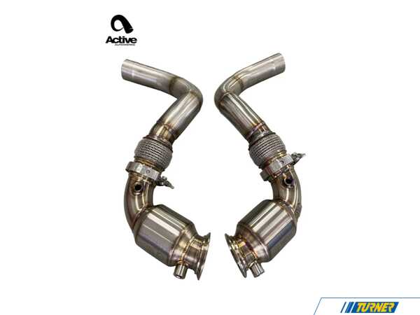 Active Autowerke Active Autowerke F90 M5/M8 X5M/X6M Aflow Catted Downpipes 11-063A