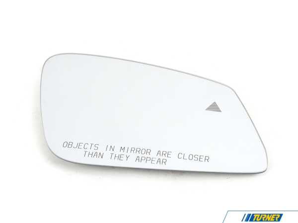 Genuine BMW MIRROR GLAS HEATED CONVEX RI 51169479196